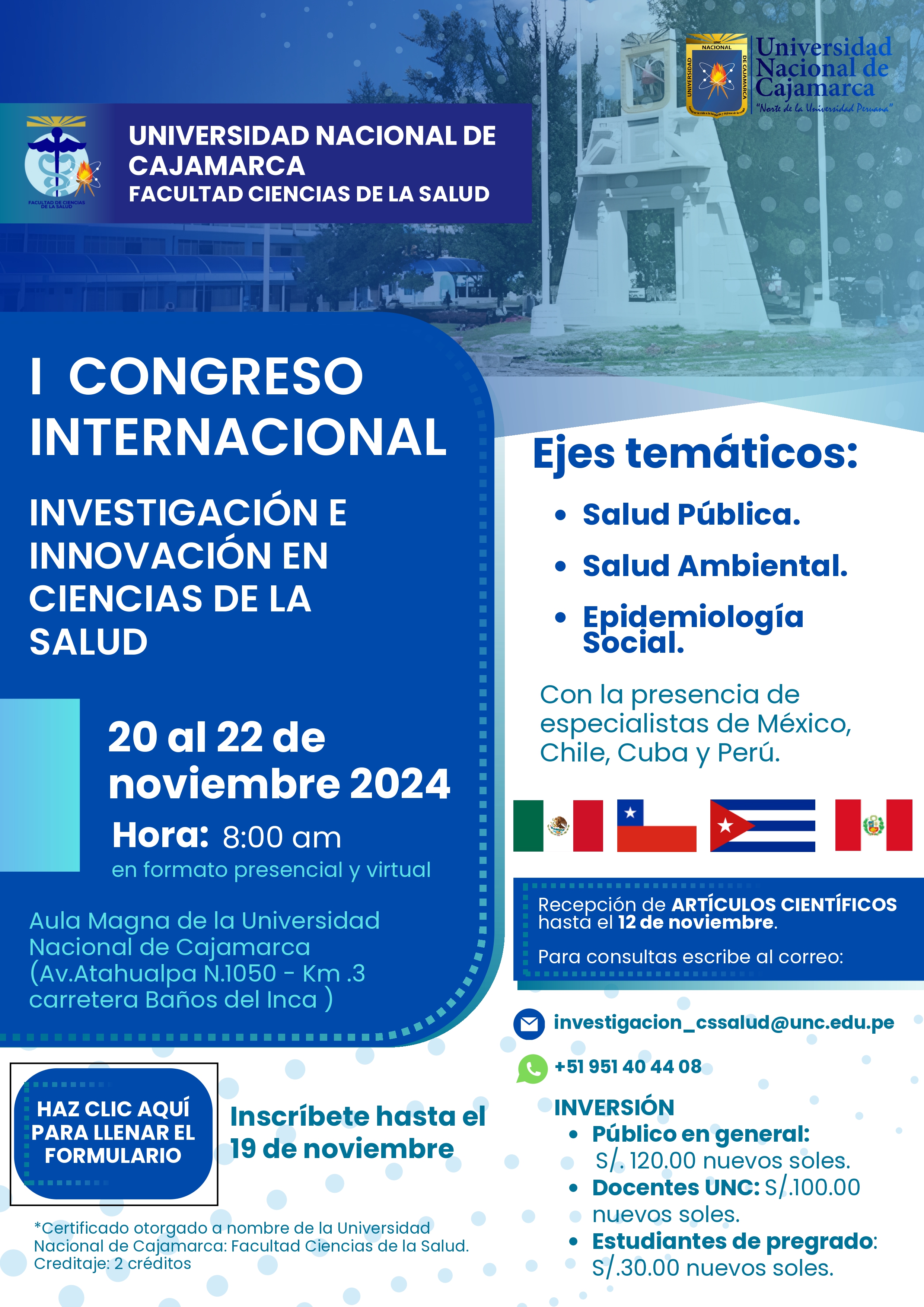  UNC CONGRESO INTERNACIONAL 2024 